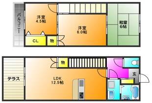 ボーントマトタウンの物件間取画像